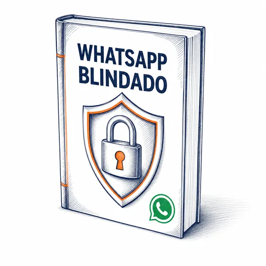 Mockup do e-book WhatsApp Blindado